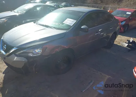 2017 Nissan Sentra Sv from USA, damaged, VIN 3N1AB7AP1HL652730